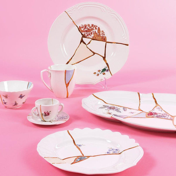 Kubek KINTSUGI #2 porcelanowy Seletti    Eye on Design