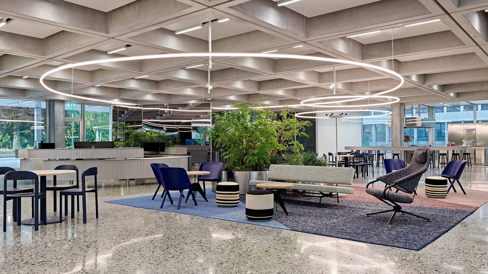 Flexible Leuchtstofflampe LA LINEA Aluminium