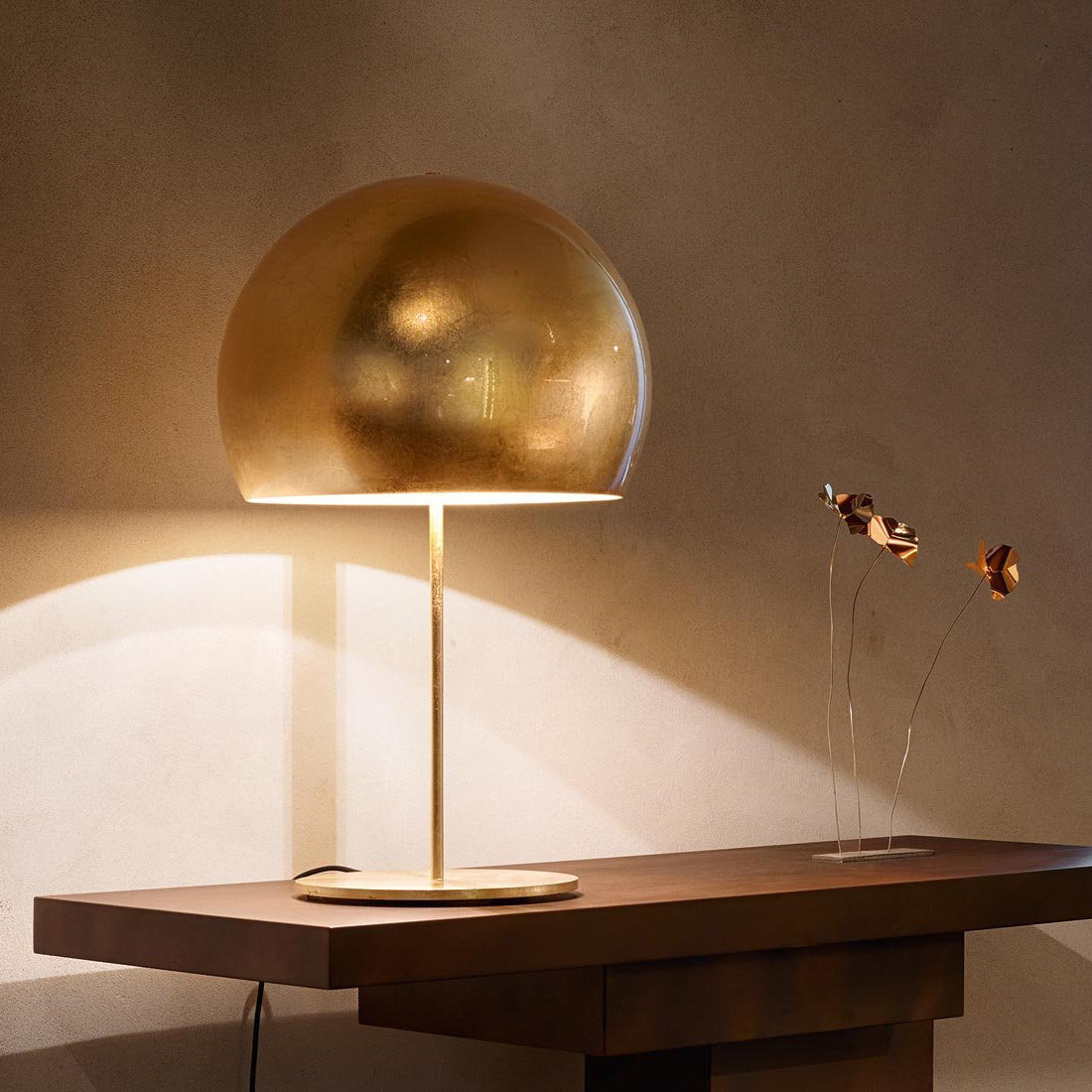 Tischlampe LALAMPADA gold
