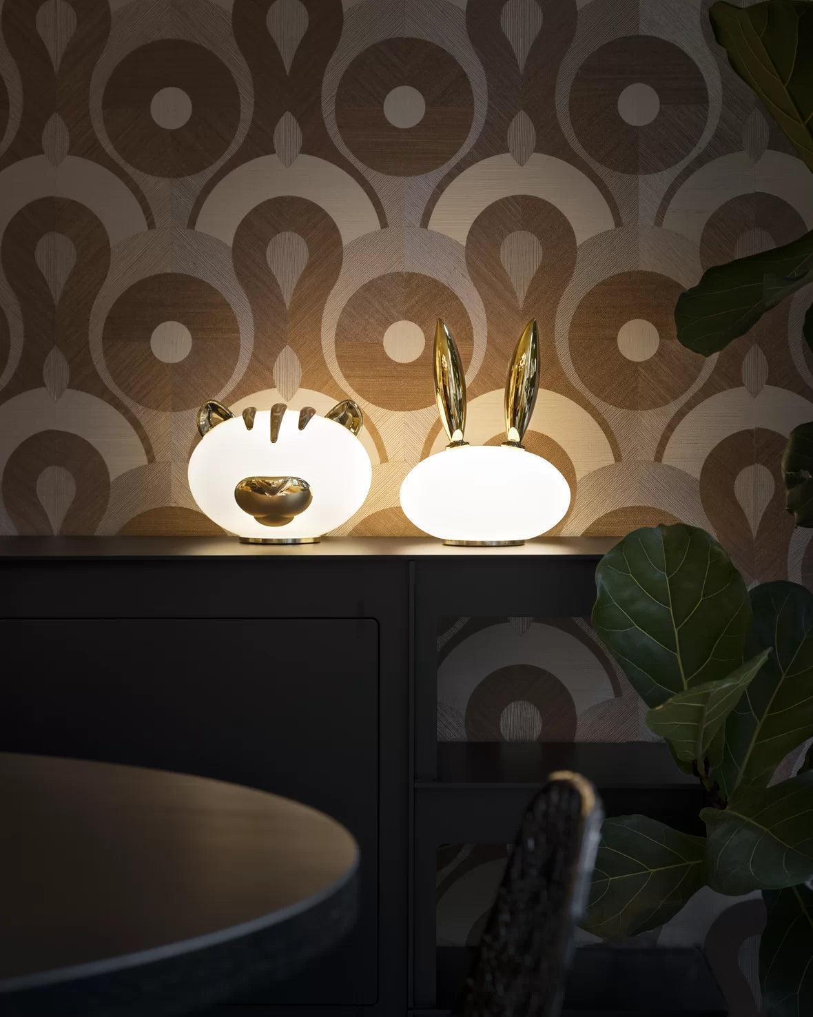 Lampa dekoracyjna PET LIGHT GRWOWW - TIGER złoty Moooi    Eye on Design