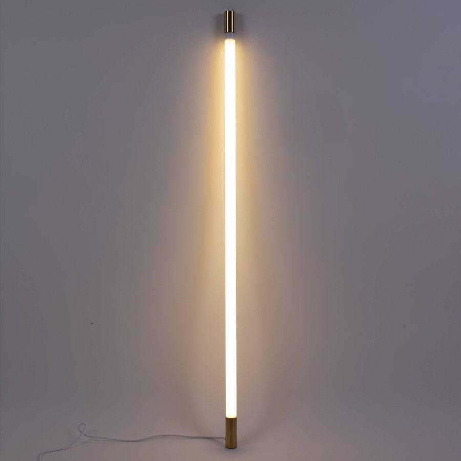 Lampa LINEA GOLDEN END biały Seletti    Eye on Design