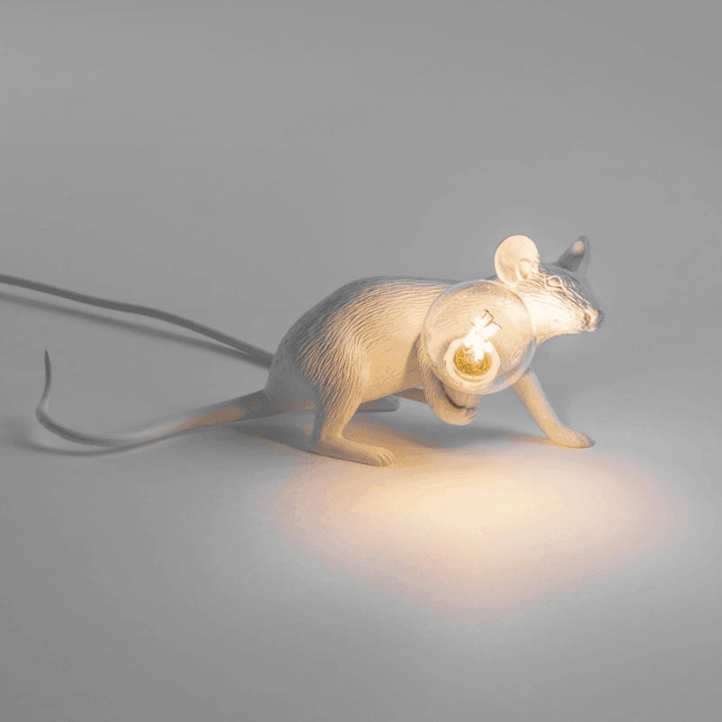 Lampa MOUSE LOP biały Seletti    Eye on Design