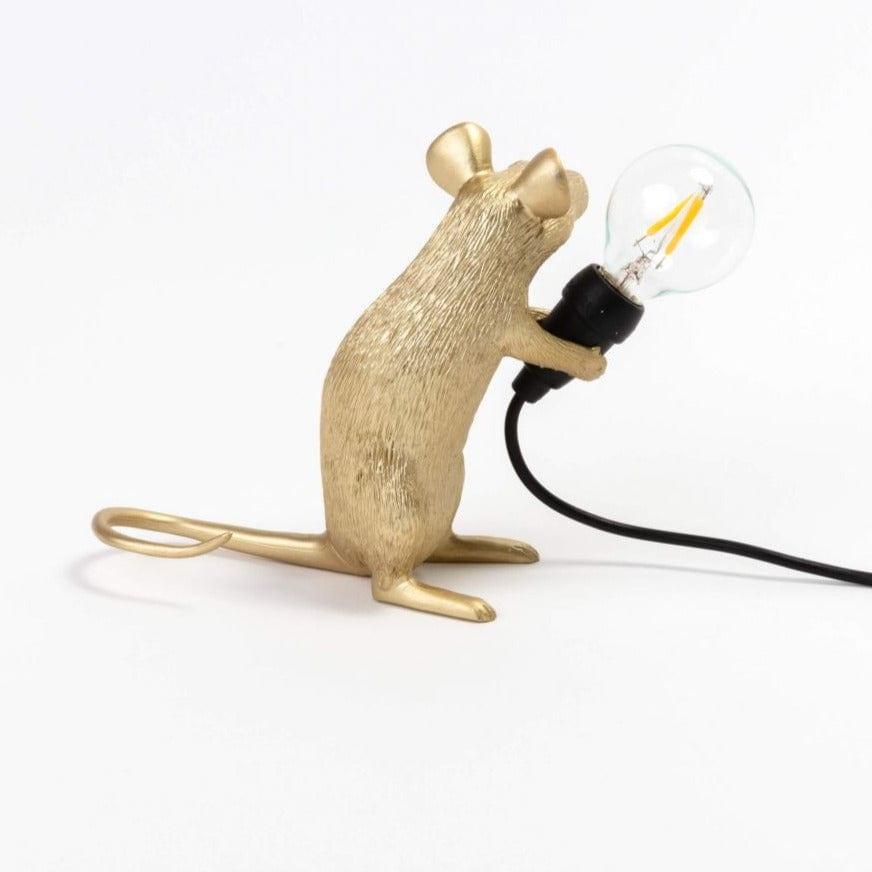 Lampa MOUSE MAC złoty Seletti    Eye on Design