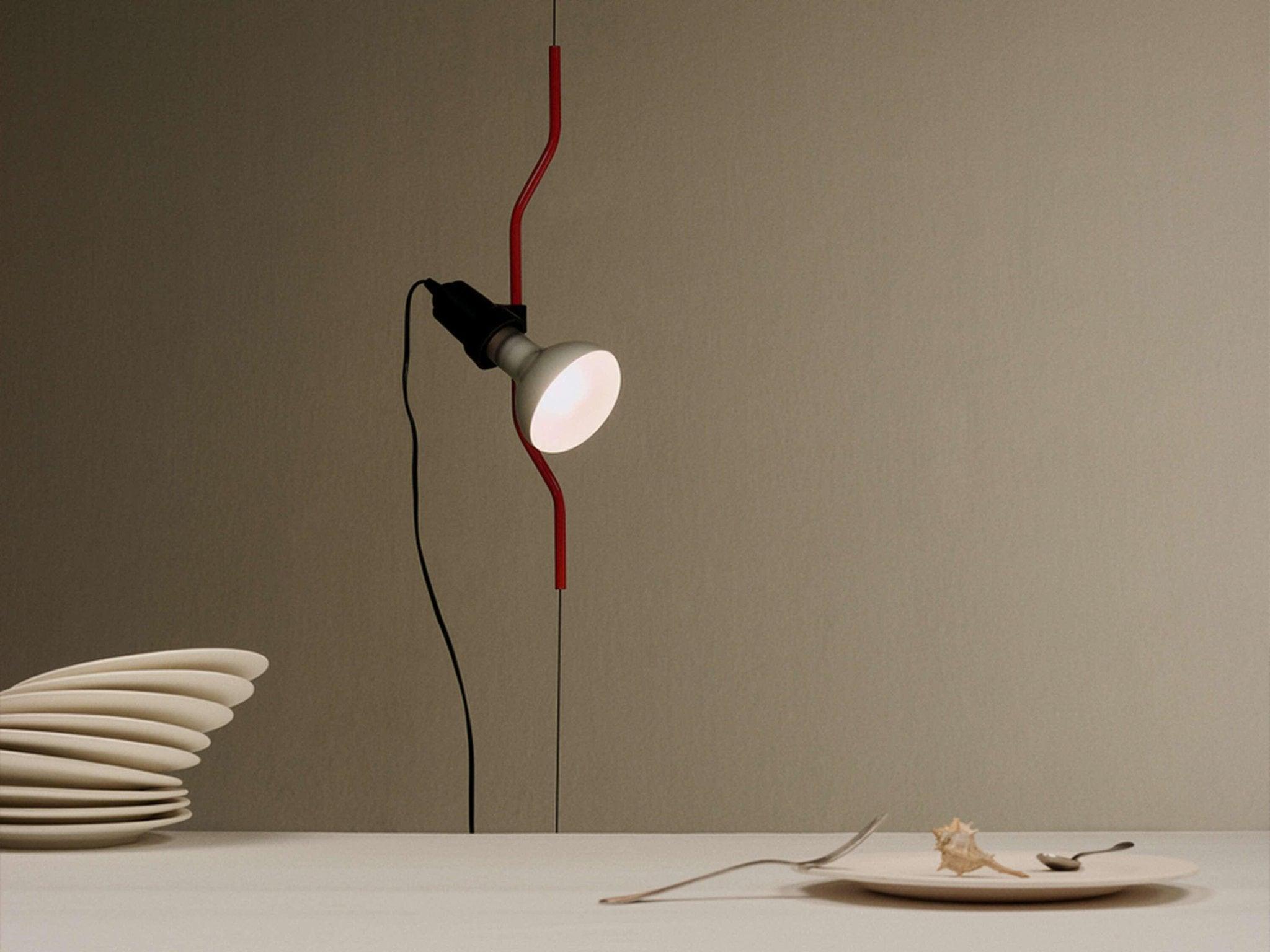 Lampa PARENTESI czerwony Flos    Eye on Design