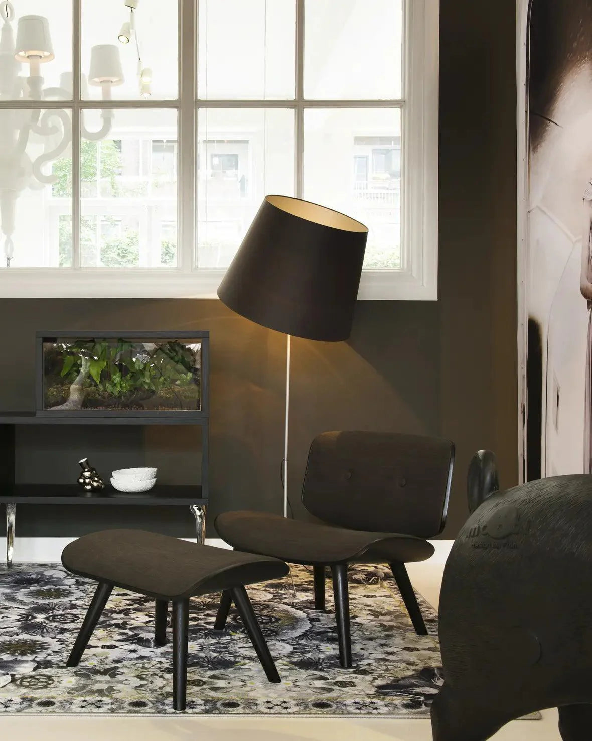 DOUBLE SHADE floor lamp white Moooi Eye on Design