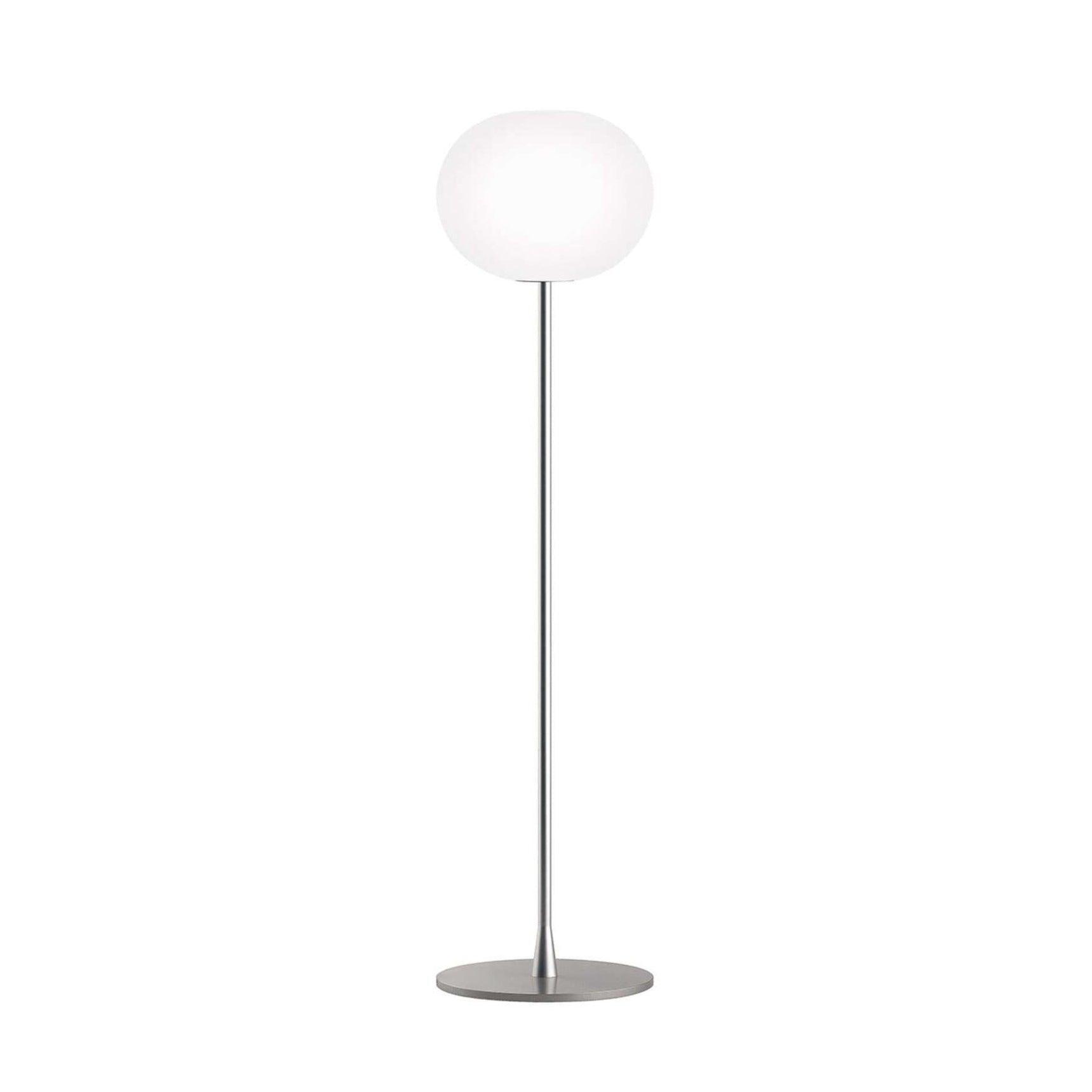 Lampa podłogowa GLO-BALL srebrny Flos M bez żarówki  Eye on Design