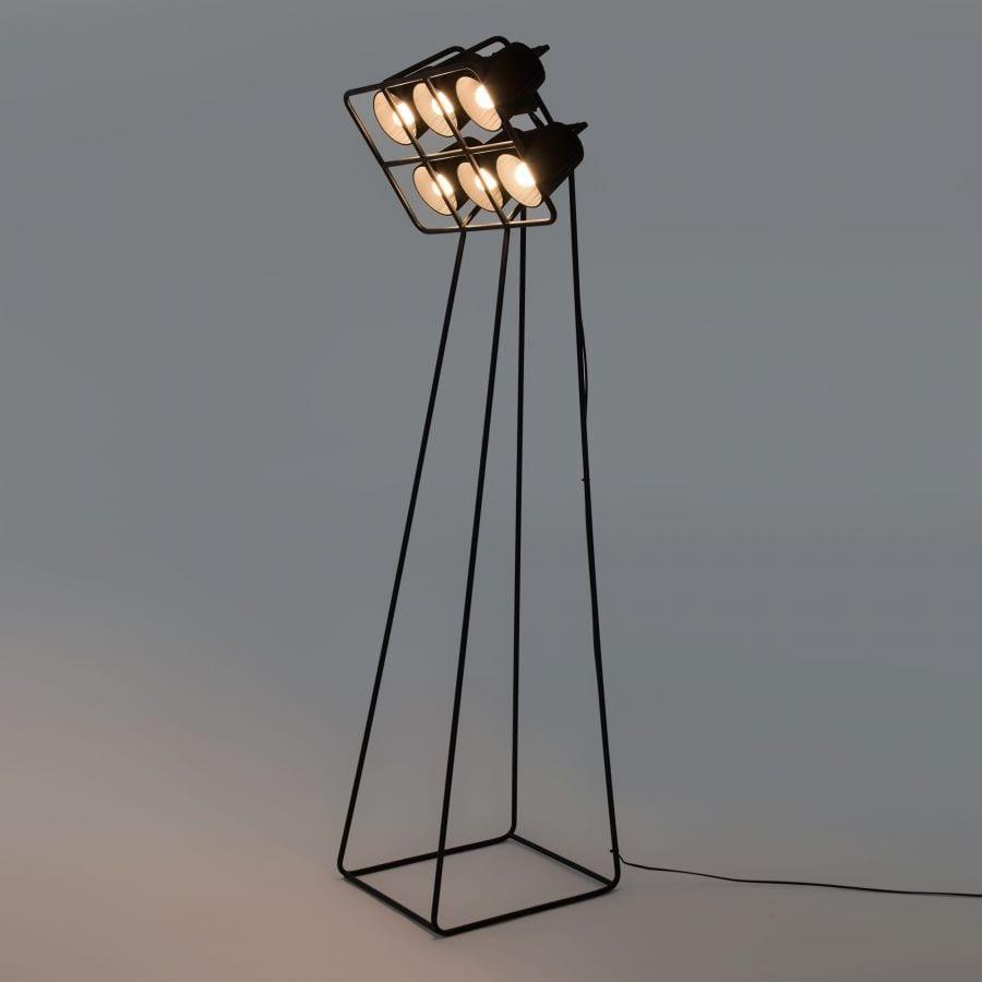 Lampa podłogowa MULTILAMP czarny Seletti    Eye on Design