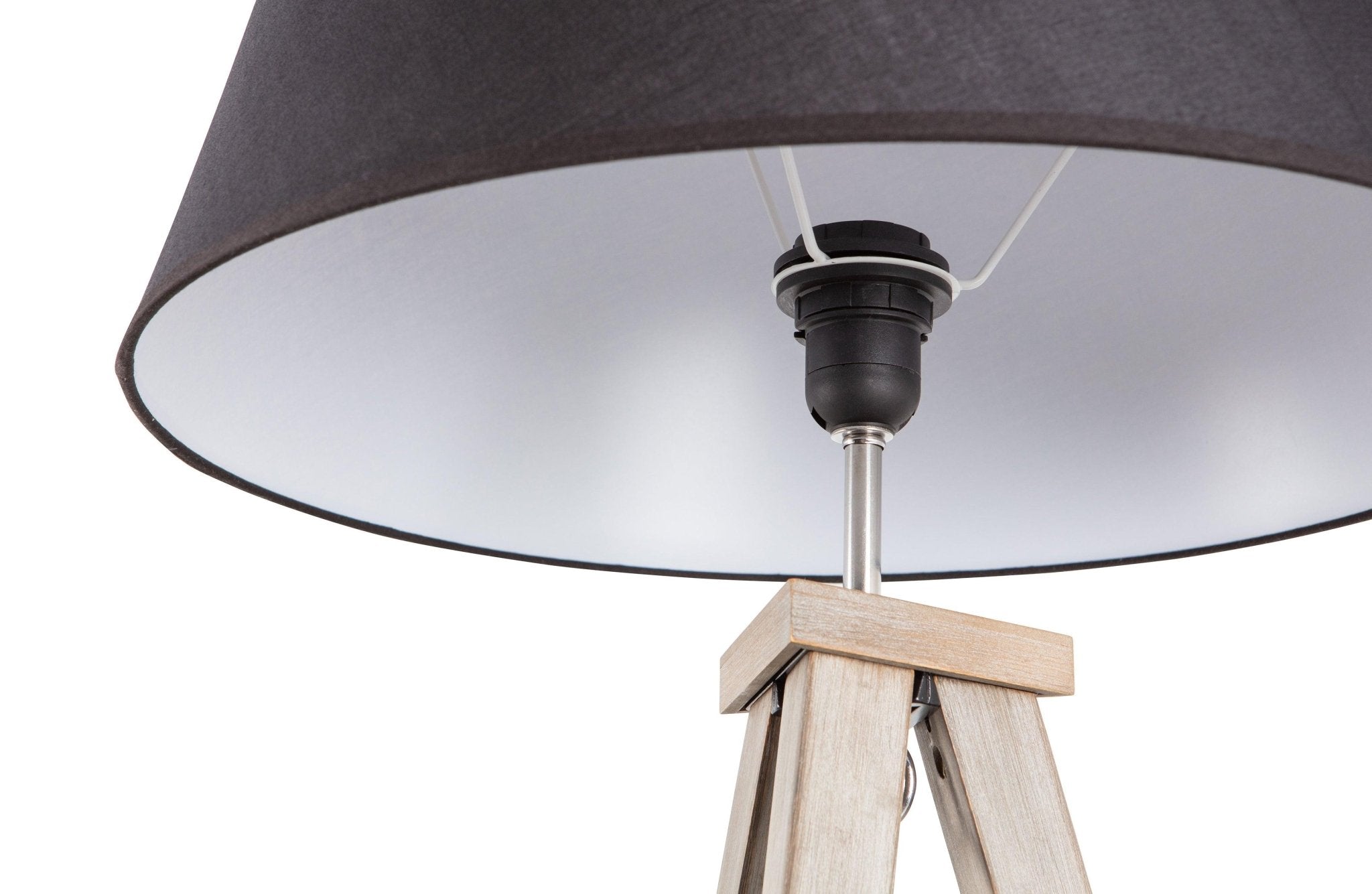 Lampa podłogowa OMAR czarny Woood Exclusive    Eye on Design