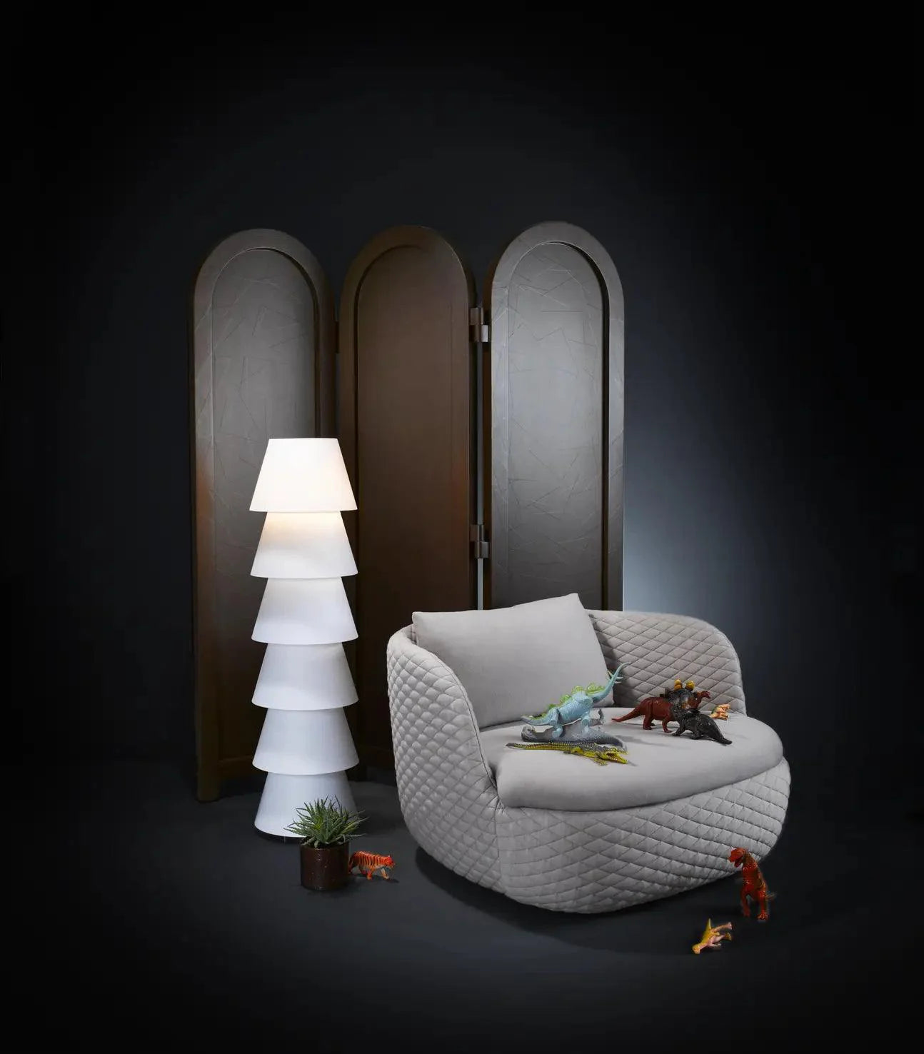 Floor lamp SET UP SHADES white Moooi Eye on Design