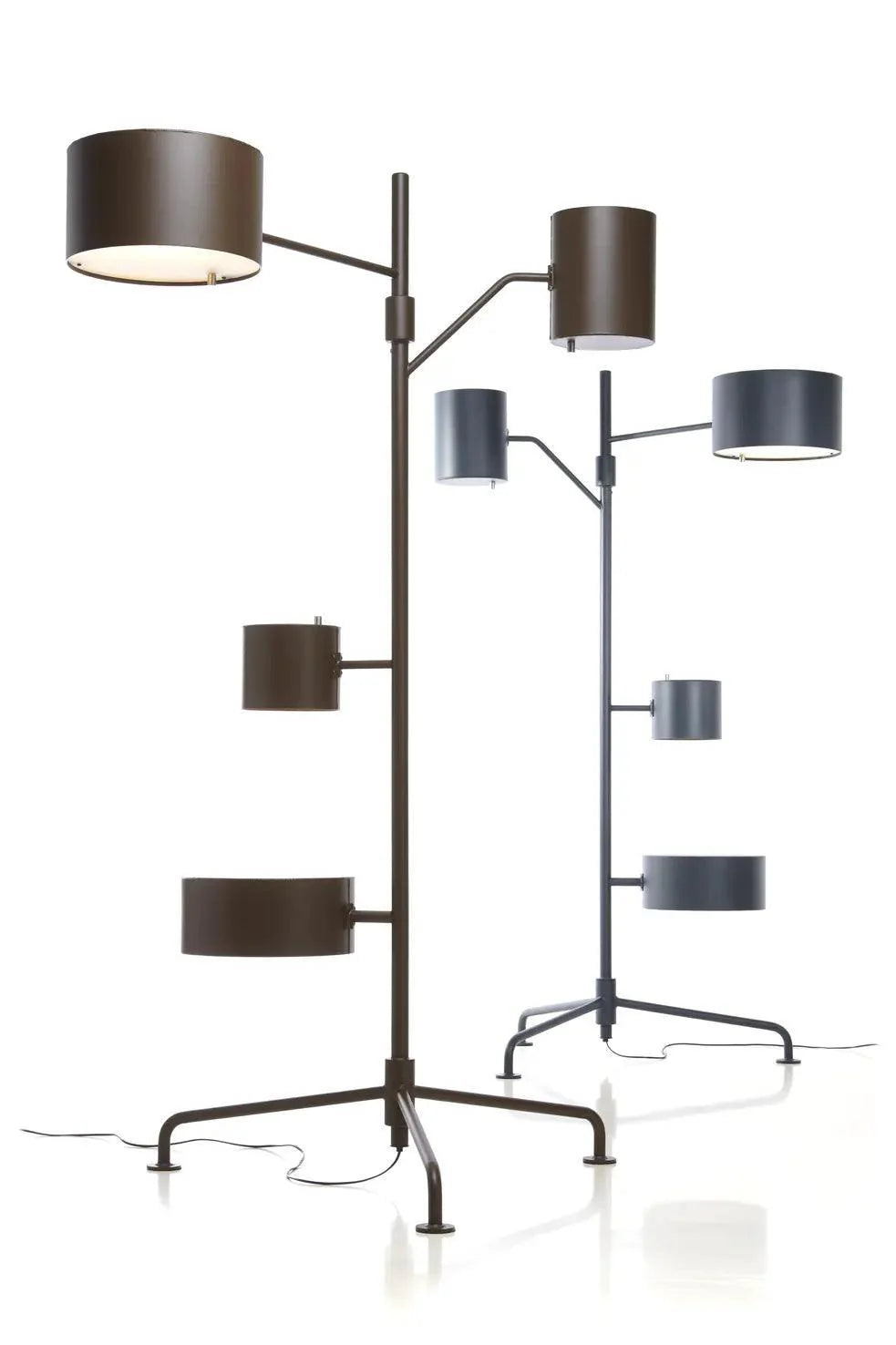 Floor lamp STATISTOCRAT iron grey Moooi Eye on Design