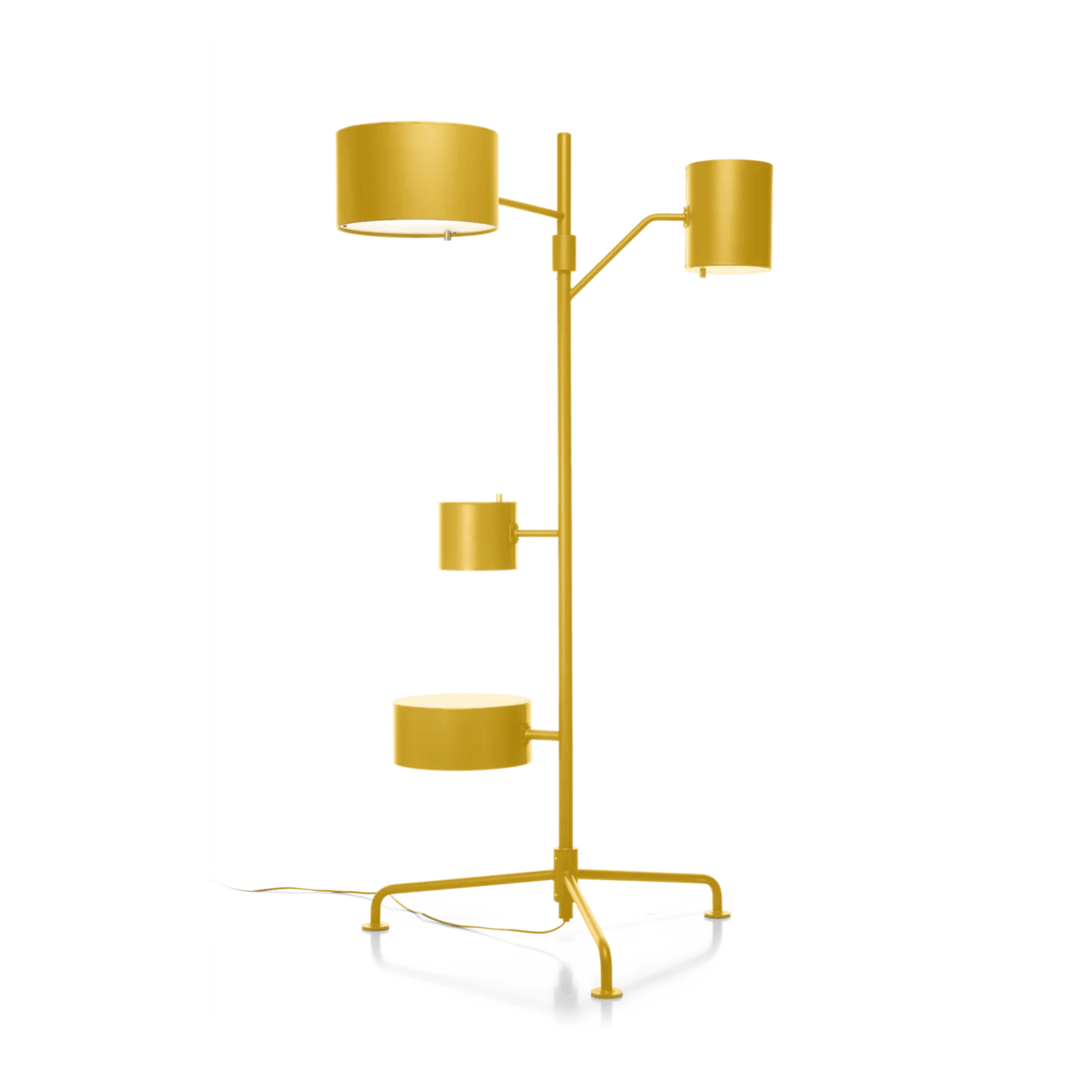 Floor lamp STATISTOCRAT yellow Moooi Eye on Design