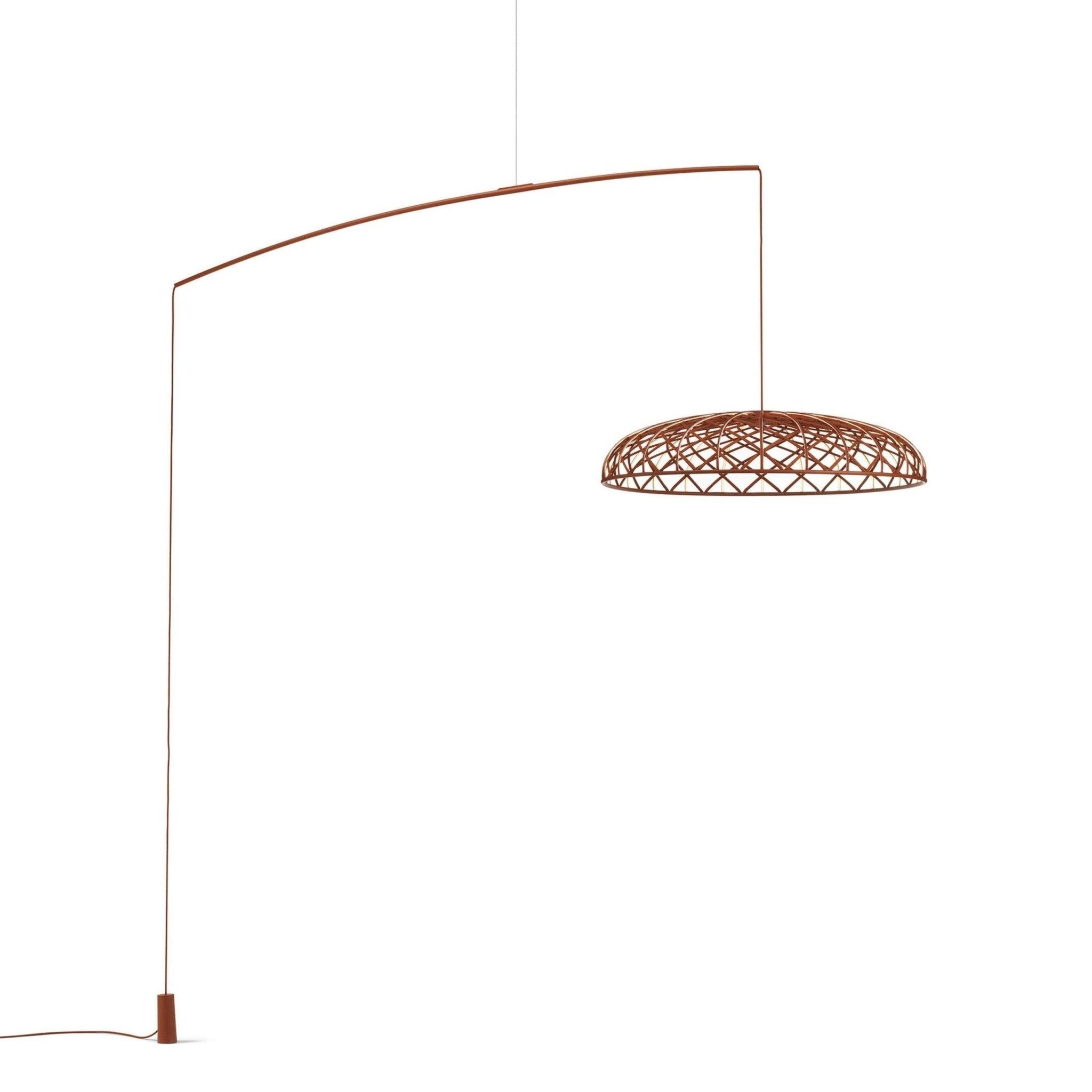 Lampa SKYNEST ceglasty czerwony Flos    Eye on Design