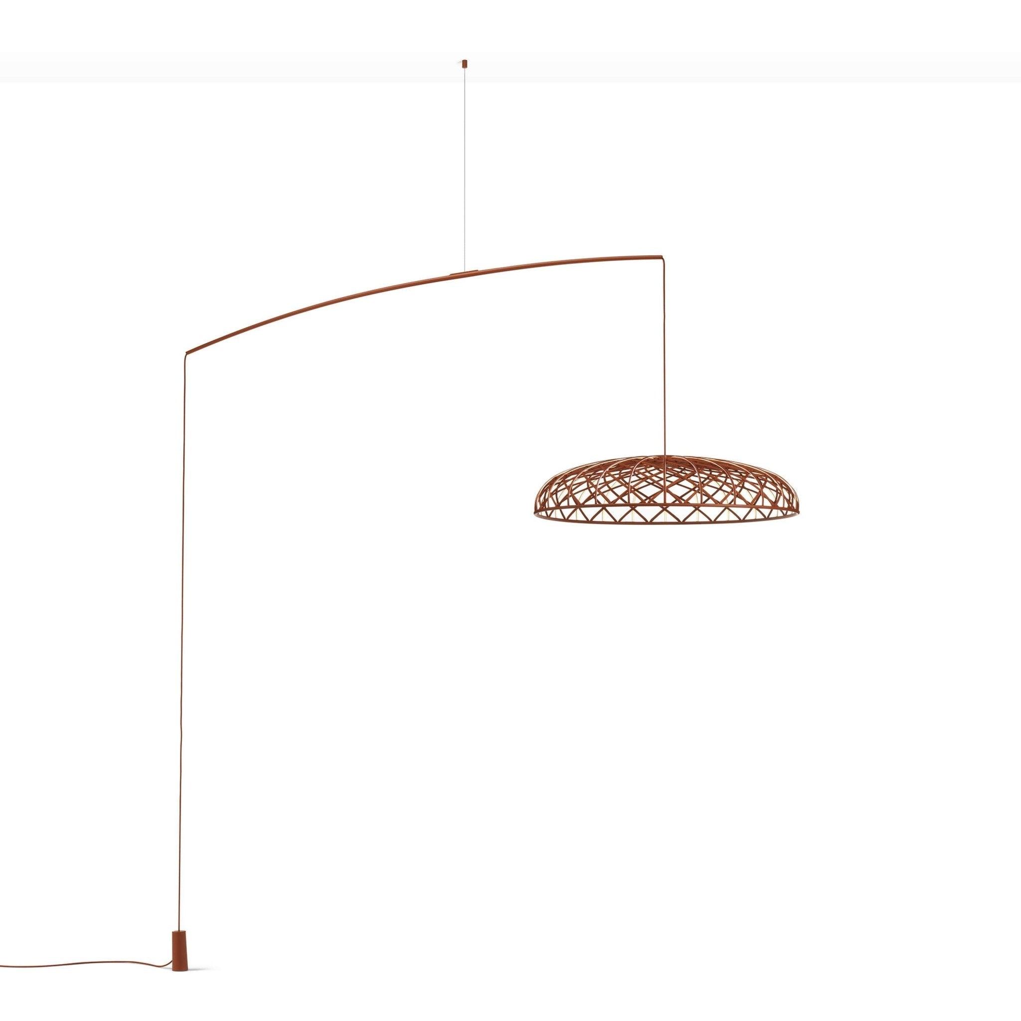 Lampa SKYNEST ceglasty czerwony Flos    Eye on Design