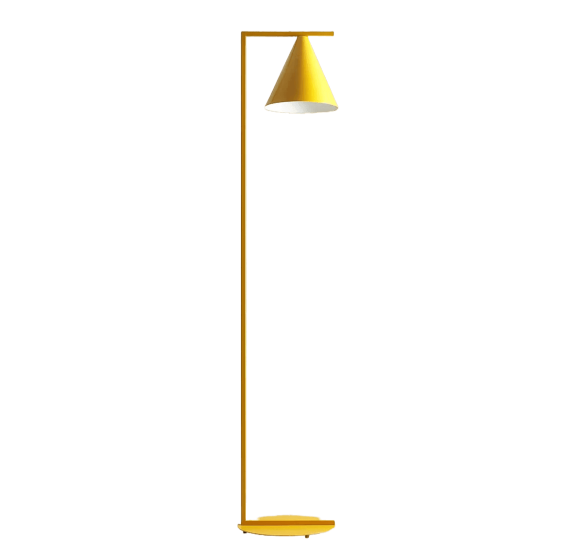 Lampa stojąca FORM musztardowy Artera    Eye on Design