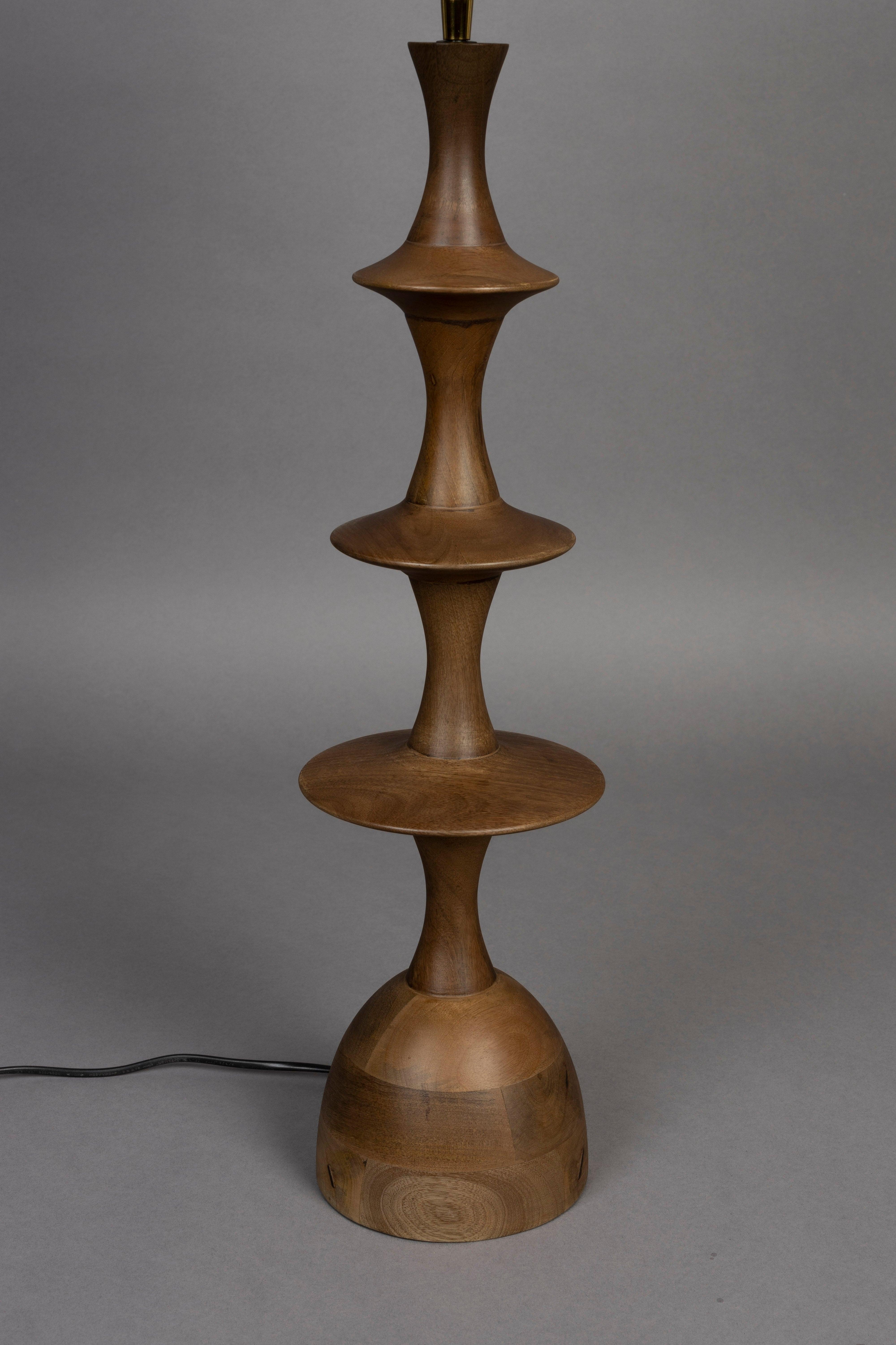 Cath Table Lamp Walnut Dutchbone    Eye on Design