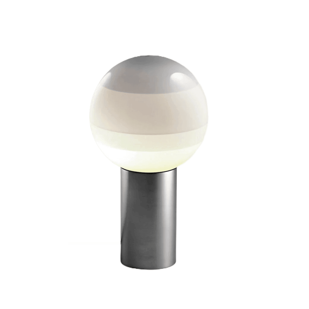 Lampa stołowa DIPPING biały Marset 12.5 cm grafitowy  Eye on Design