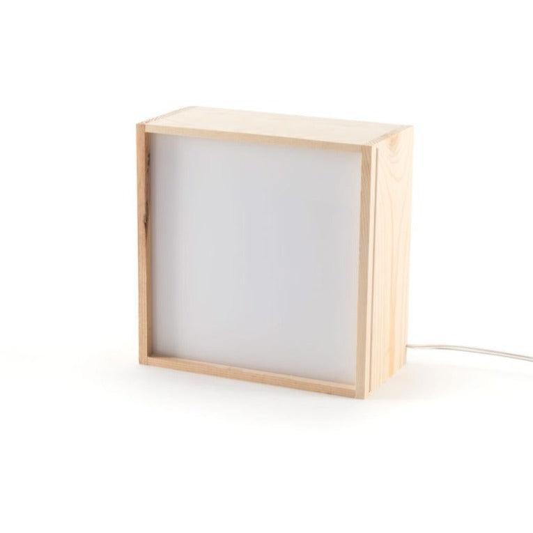 Lampa stołowa LIGHTHINK BOX CHANGE YOUR MIND / LOVE / SOUL FOOD Seletti    Eye on Design