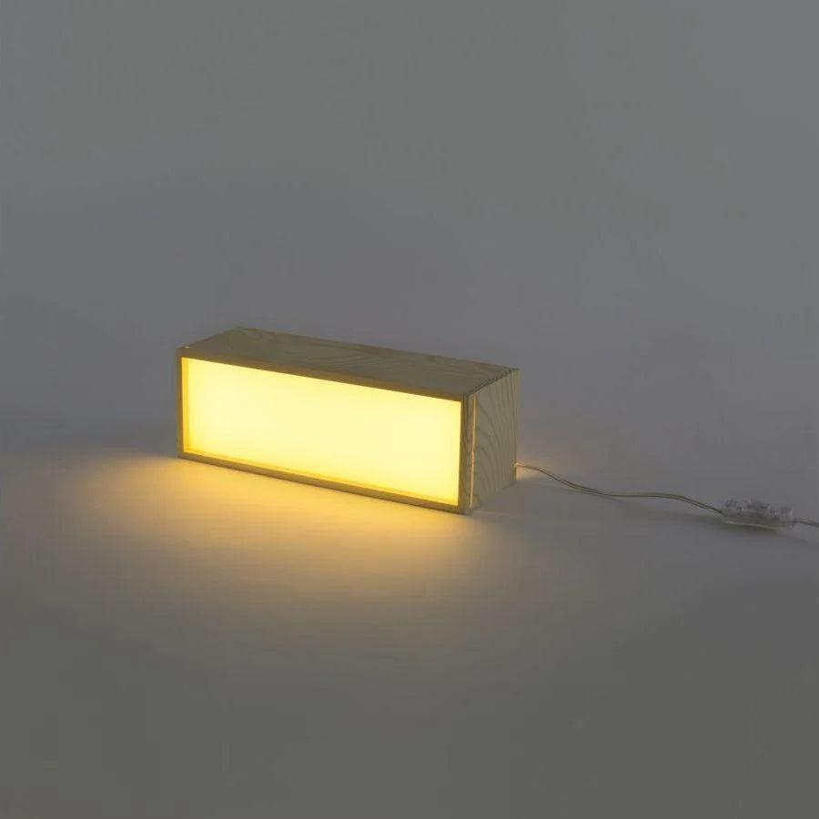 Lampa stołowa LIGHTHINK BOX SMILE / LIVE / PARADISE Seletti    Eye on Design