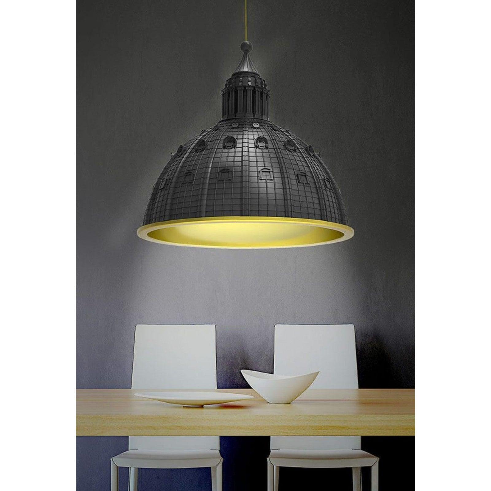 Lampa sufitowa CUPOLONE grafitowy Seletti    Eye on Design