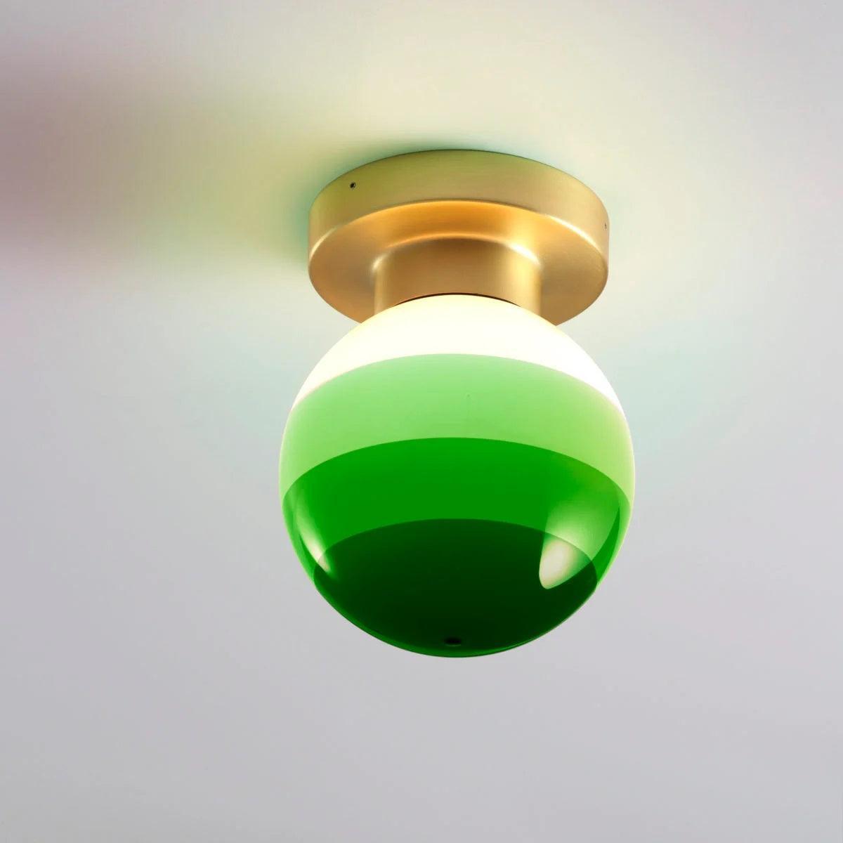 Lampa sufitowa DIPPING zielony Marset    Eye on Design