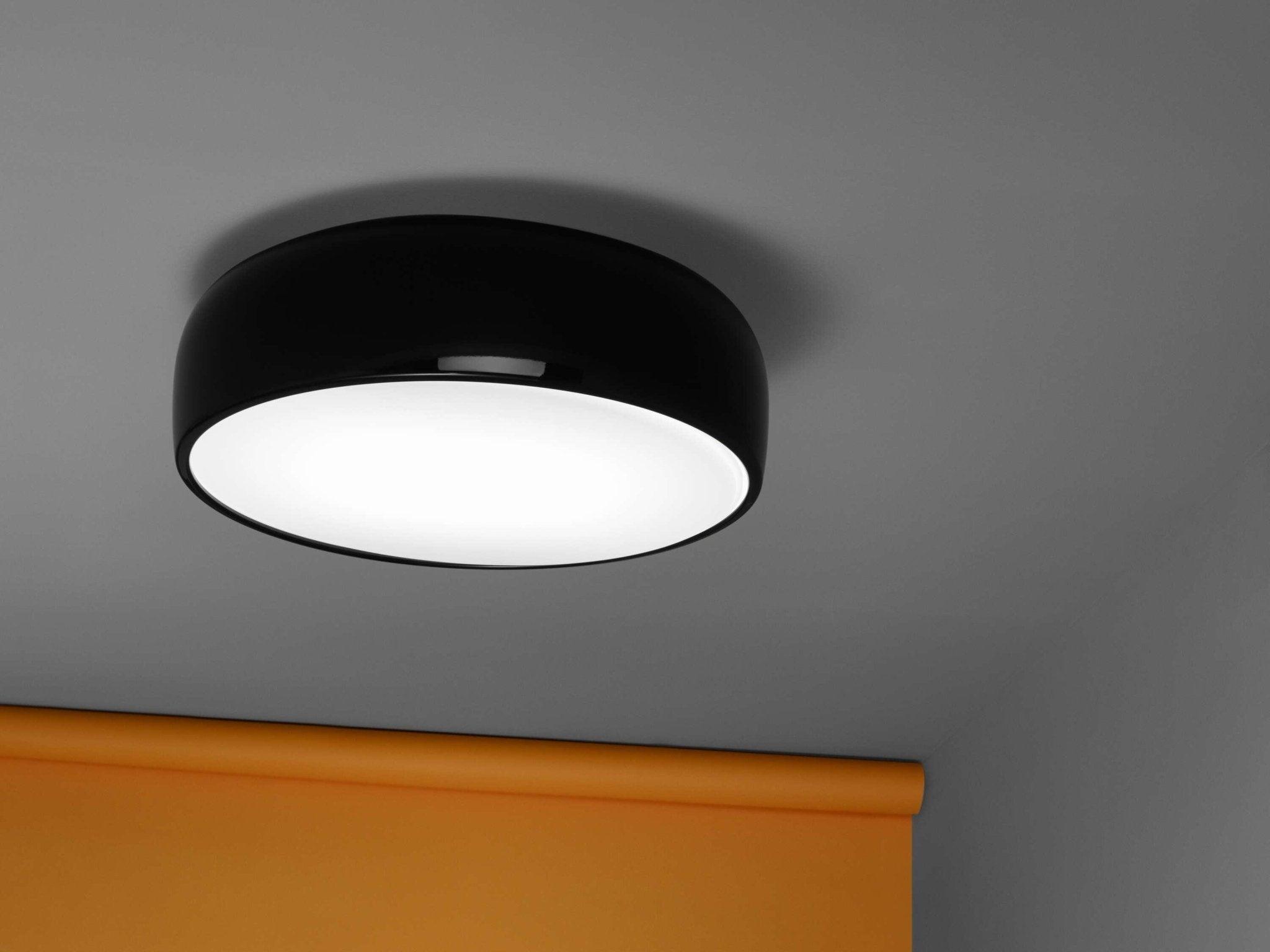 Lampa sufitowa SMITHFIELD czarny matowy Flos    Eye on Design