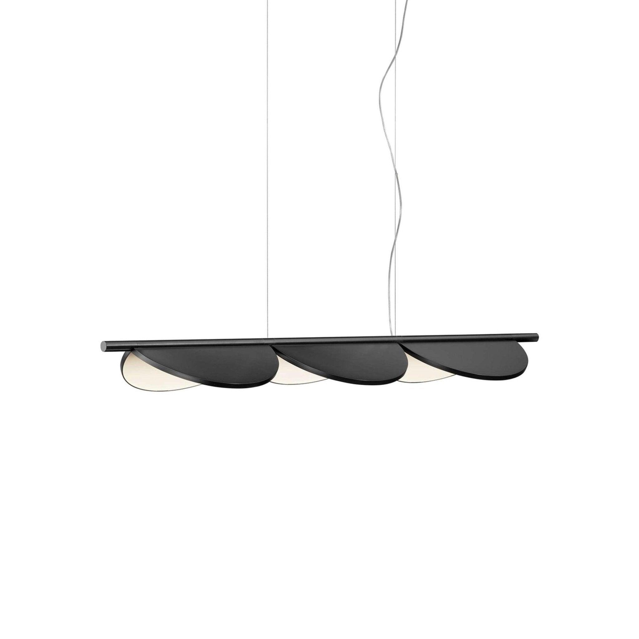 Lampa wisząca ALMENDRA LINEAR antracytowy Flos 3   Eye on Design