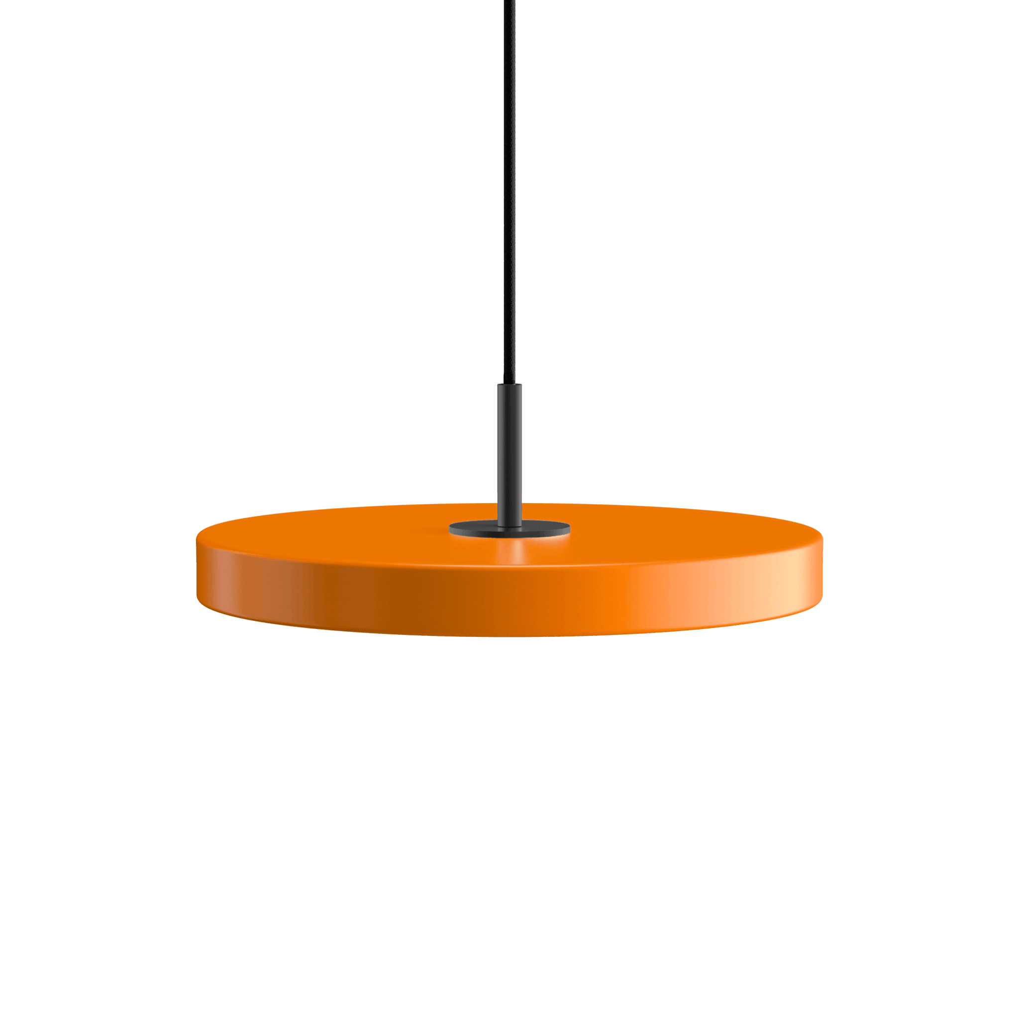 Lampa wisząca ASTERIA pomarańczowy UMAGE Ø31 x 3.3 cm Czarny  Eye on Design