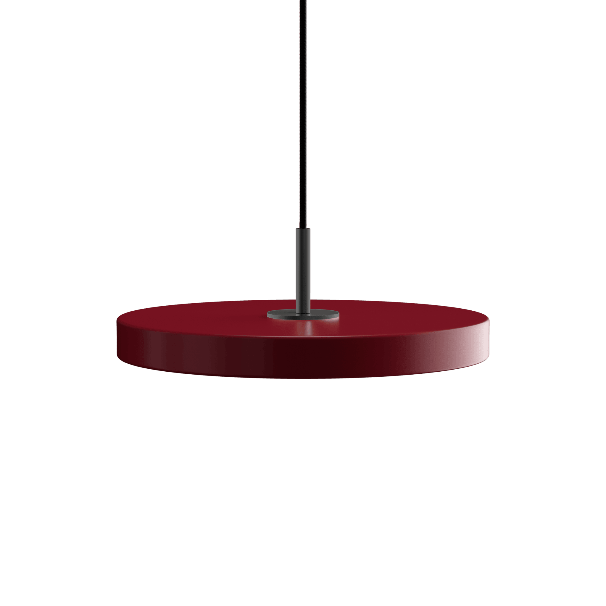 Lampa wisząca ASTERIA rubinowy UMAGE Ø31 x 3.3 cm Czarny  Eye on Design