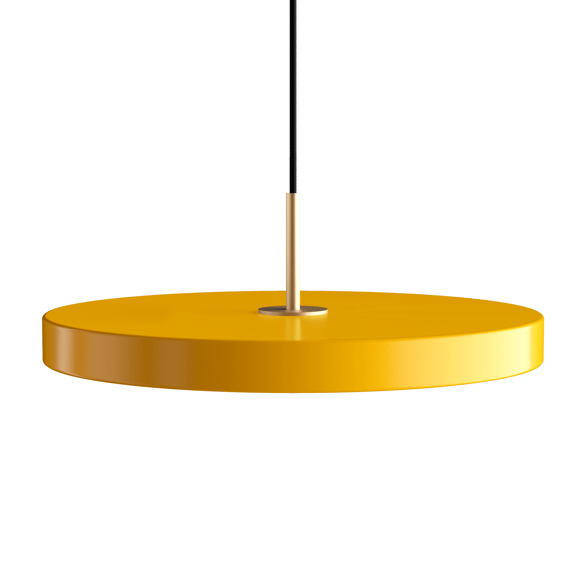 Lampa wisząca ASTERIA szafranowy UMAGE Ø43 x 4 cm Złoty  Eye on Design