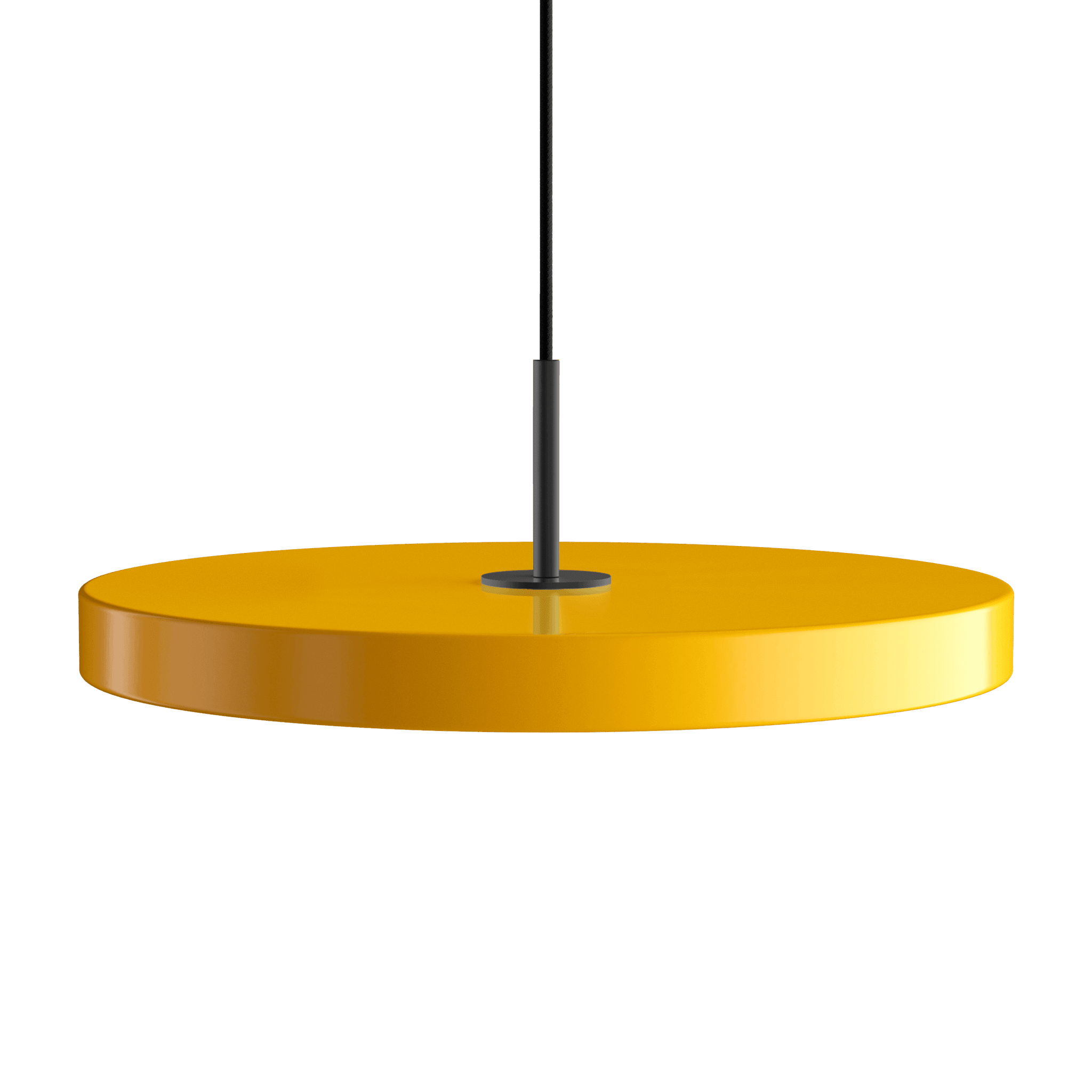 Lampa wisząca ASTERIA szafranowy UMAGE Ø43 x 4 cm Czarny  Eye on Design