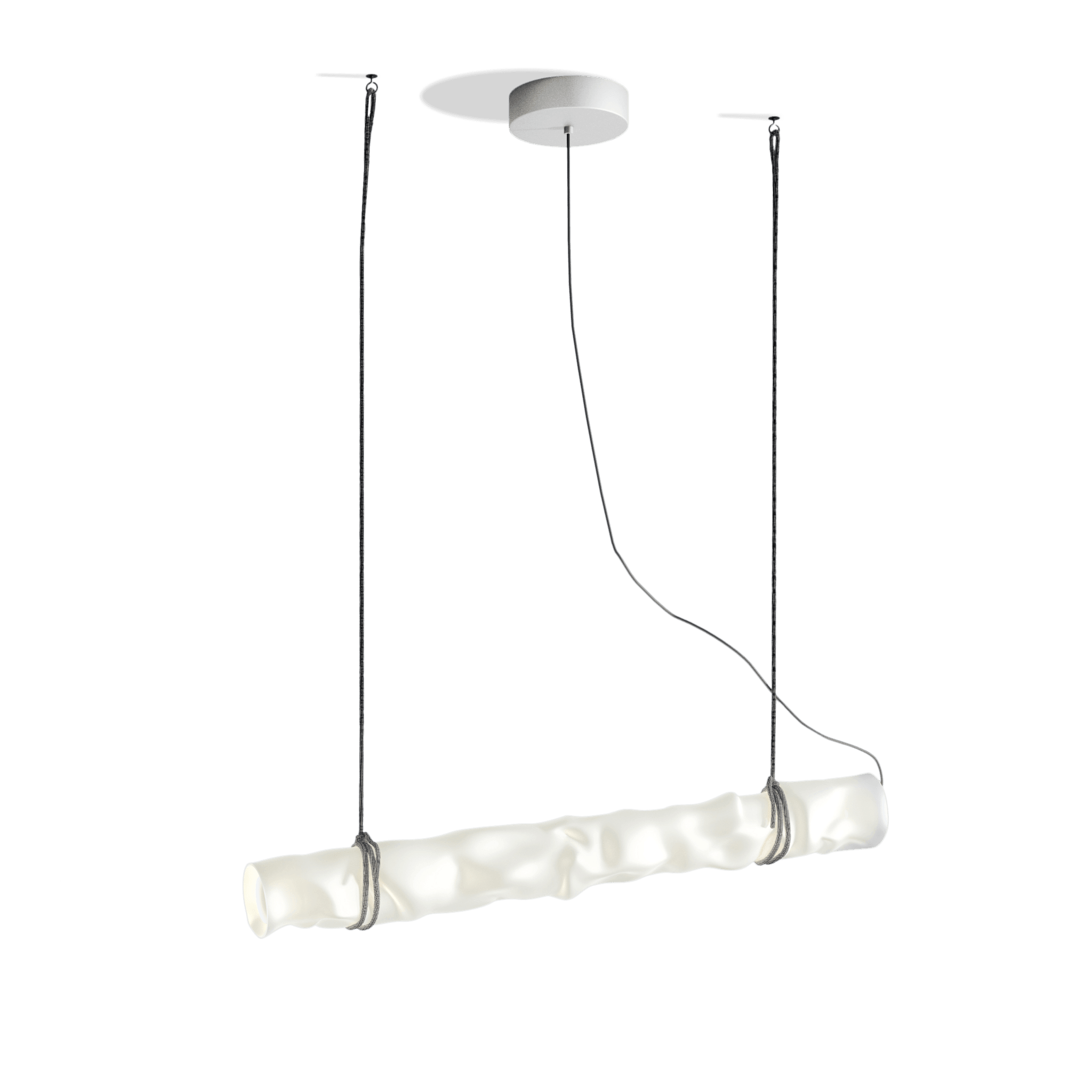 Lampa wisząca BAGGY HORIZONTAL biały Contardi    Eye on Design