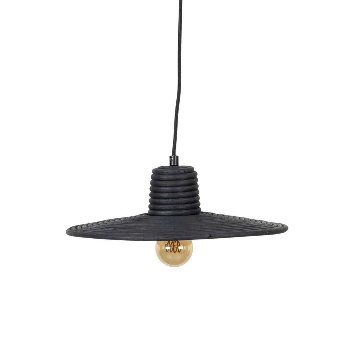 Lampa wisząca BALANCE rattan czarny [Amelia] Zuiver    Eye on Design