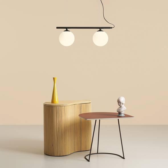 Lampa wisząca BERYL GLASS DUO czarny Artera    Eye on Design