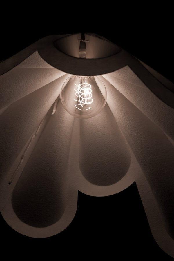 Lampa wisząca BEZA SLIM biała Loftlight    Eye on Design