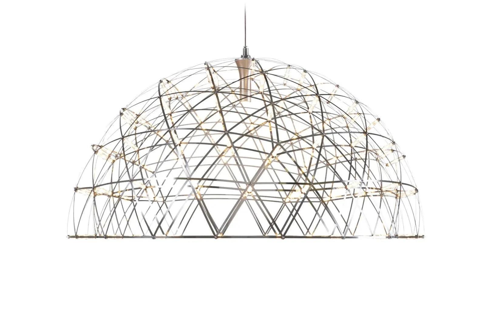 Lampa wisząca RAIMOND II DOME stal nierdzewna Moooi    Eye on Design