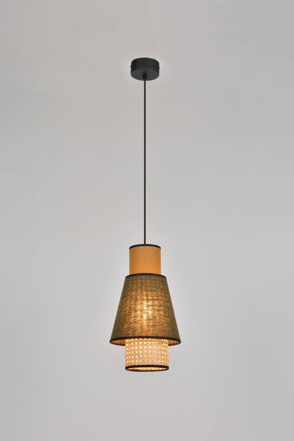 Lampa wisząca SINGAPOUR oliwkowy Market Set    Eye on Design