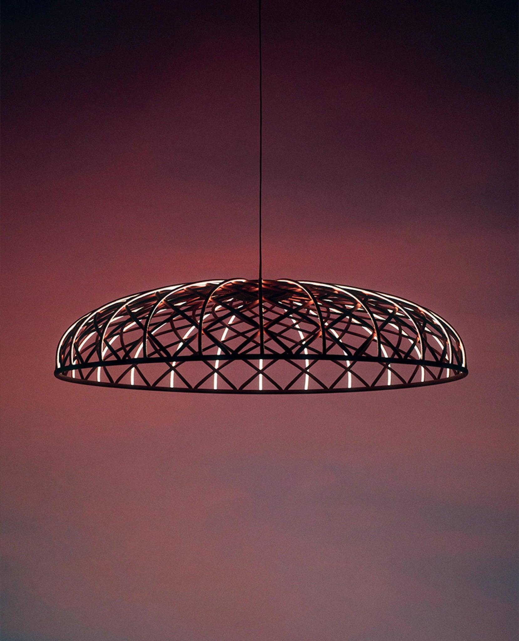 Lampa wisząca SKYNEST ceglasta czerwień Flos    Eye on Design