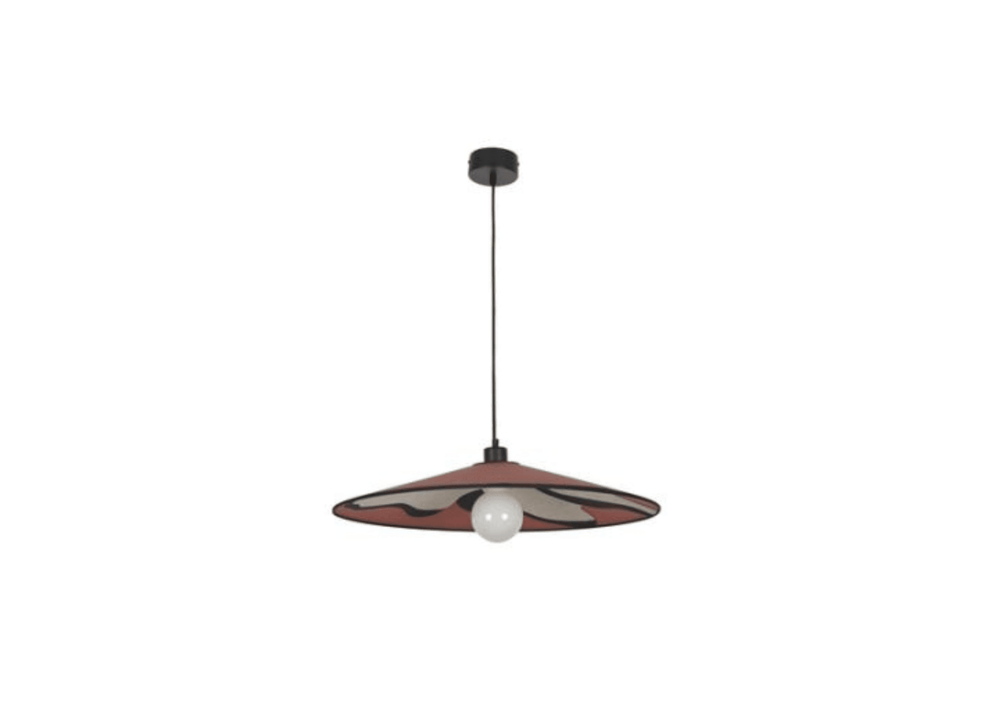 Lampa wisząca SONIA LAUDET karminowy Market Set Ø60 cm   Eye on Design