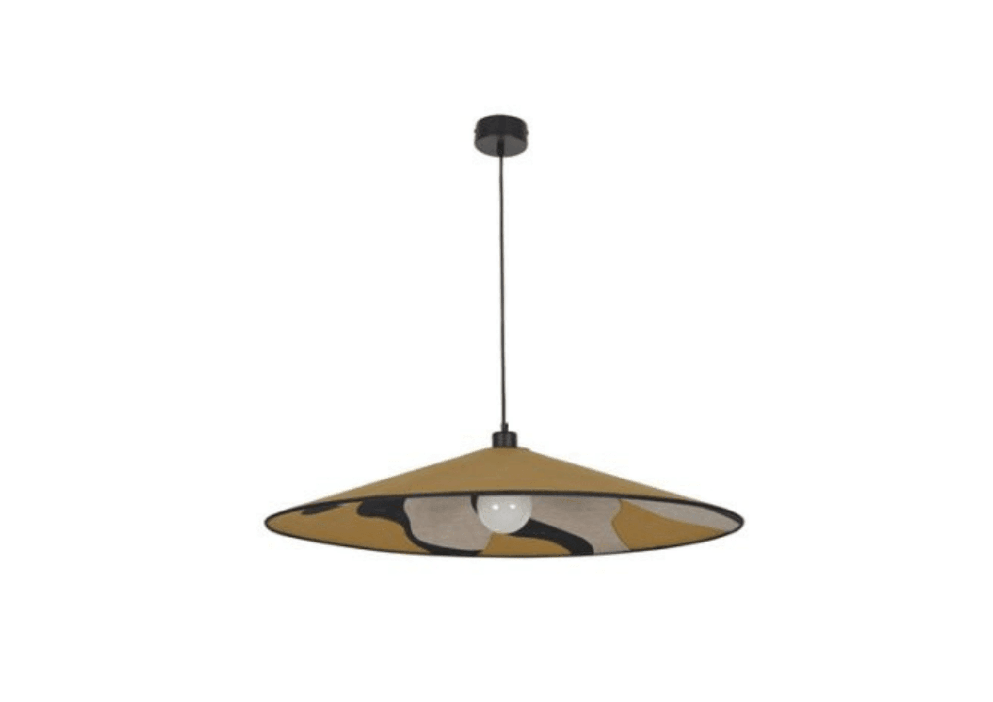 Lampa wisząca SONIA LAUDET musztardowy Market Set Ø80 cm   Eye on Design