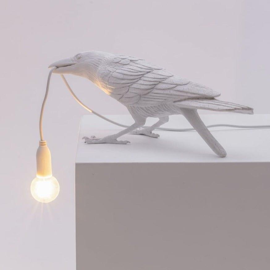 Lampa zewnętrzna BIRD PLAYING biały Seletti    Eye on Design