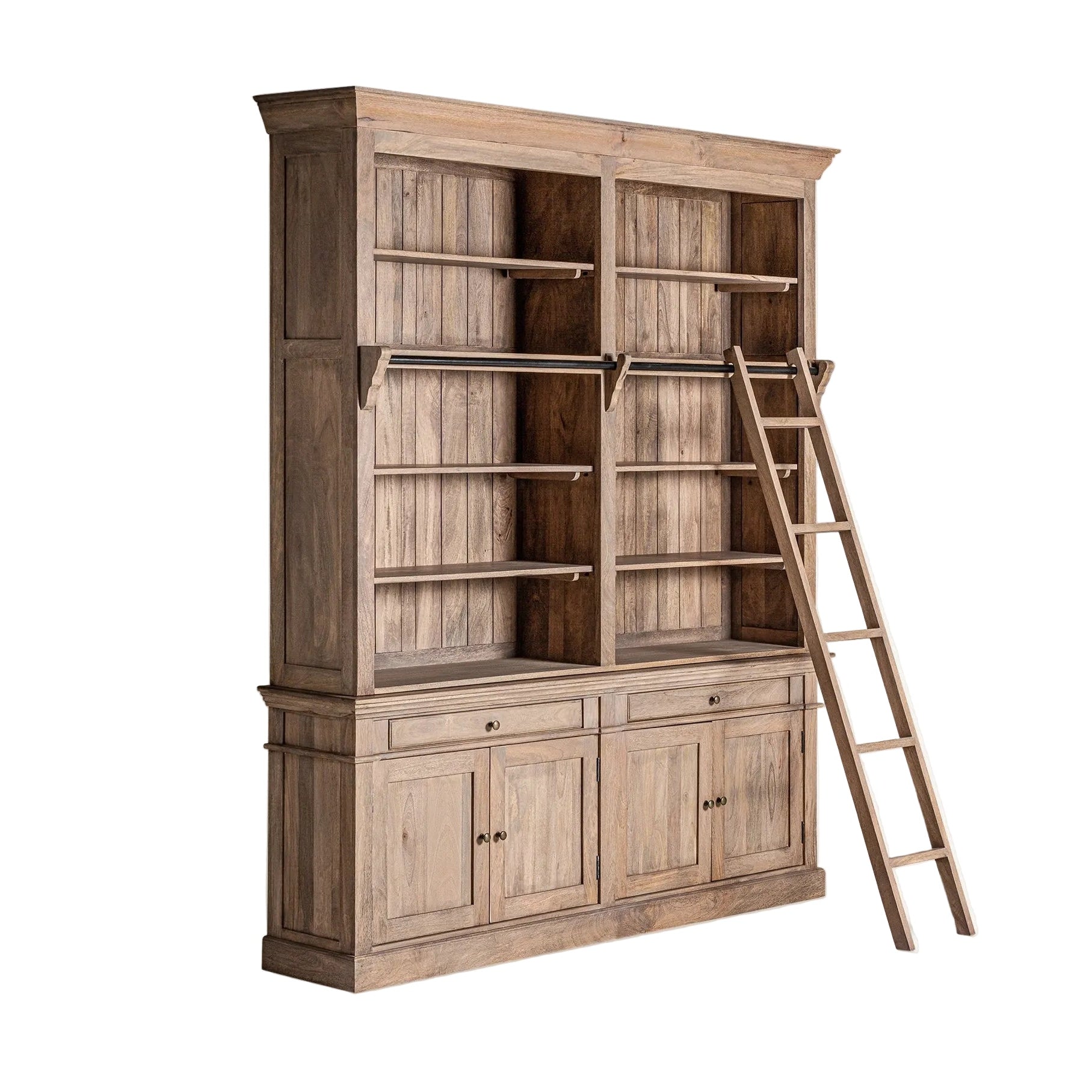 Bücherregal MANDERN Mango-Holz