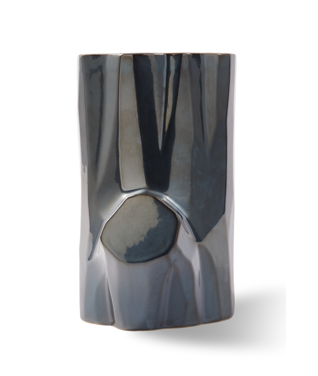 LOG vase dark gray