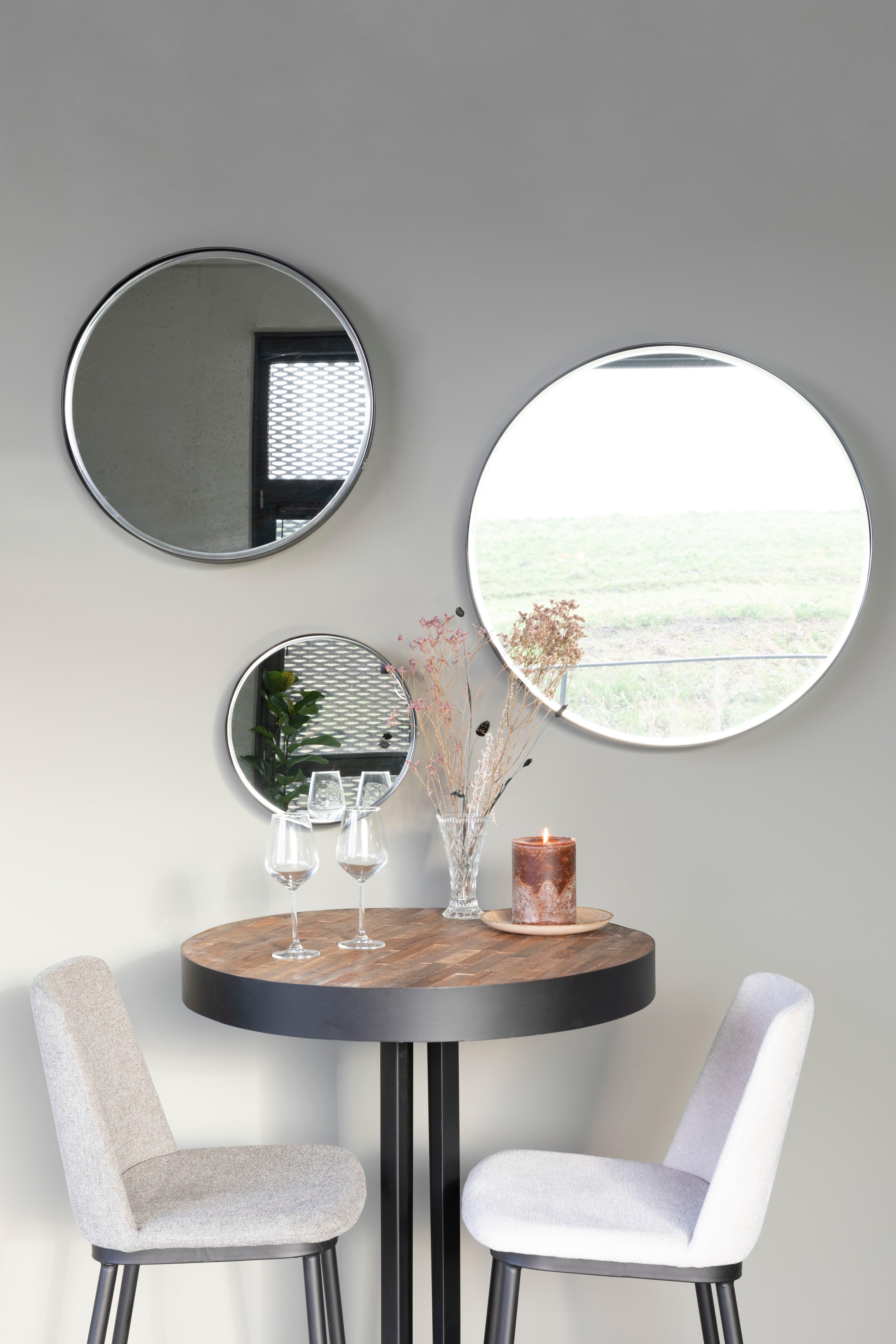 Mirror Raj Small White Label Living    Eye on Design