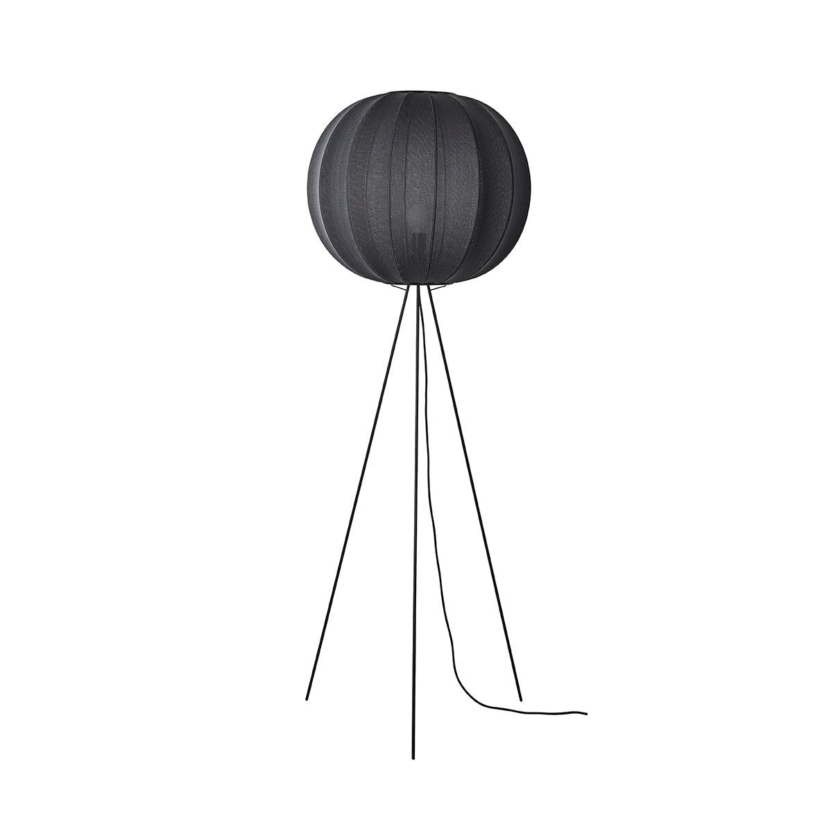 High Knit-Wit Floor Lamp Black