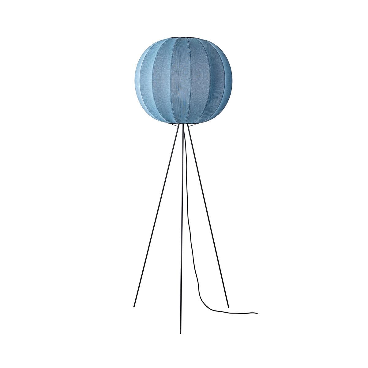 High Knit-Wit floor lamp blue