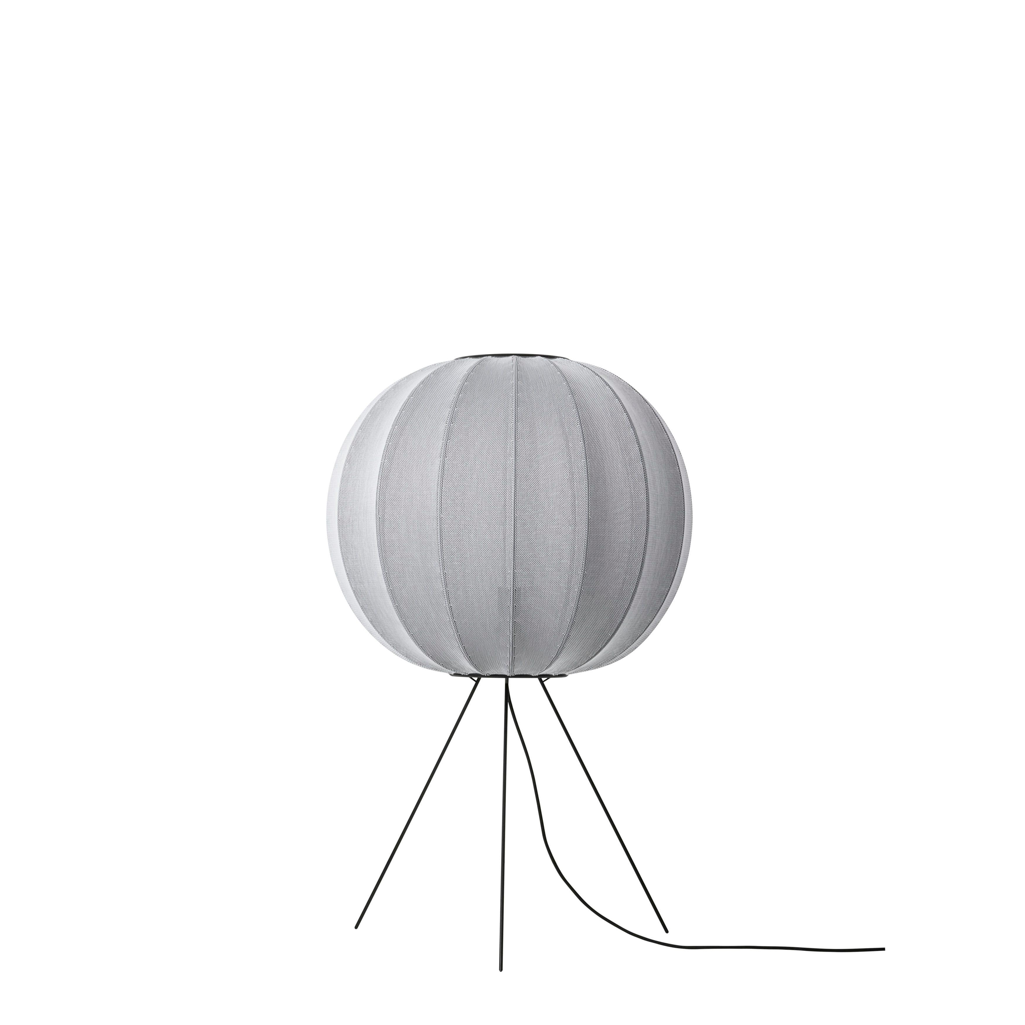 Low Knit-Wit Gray floor lamp