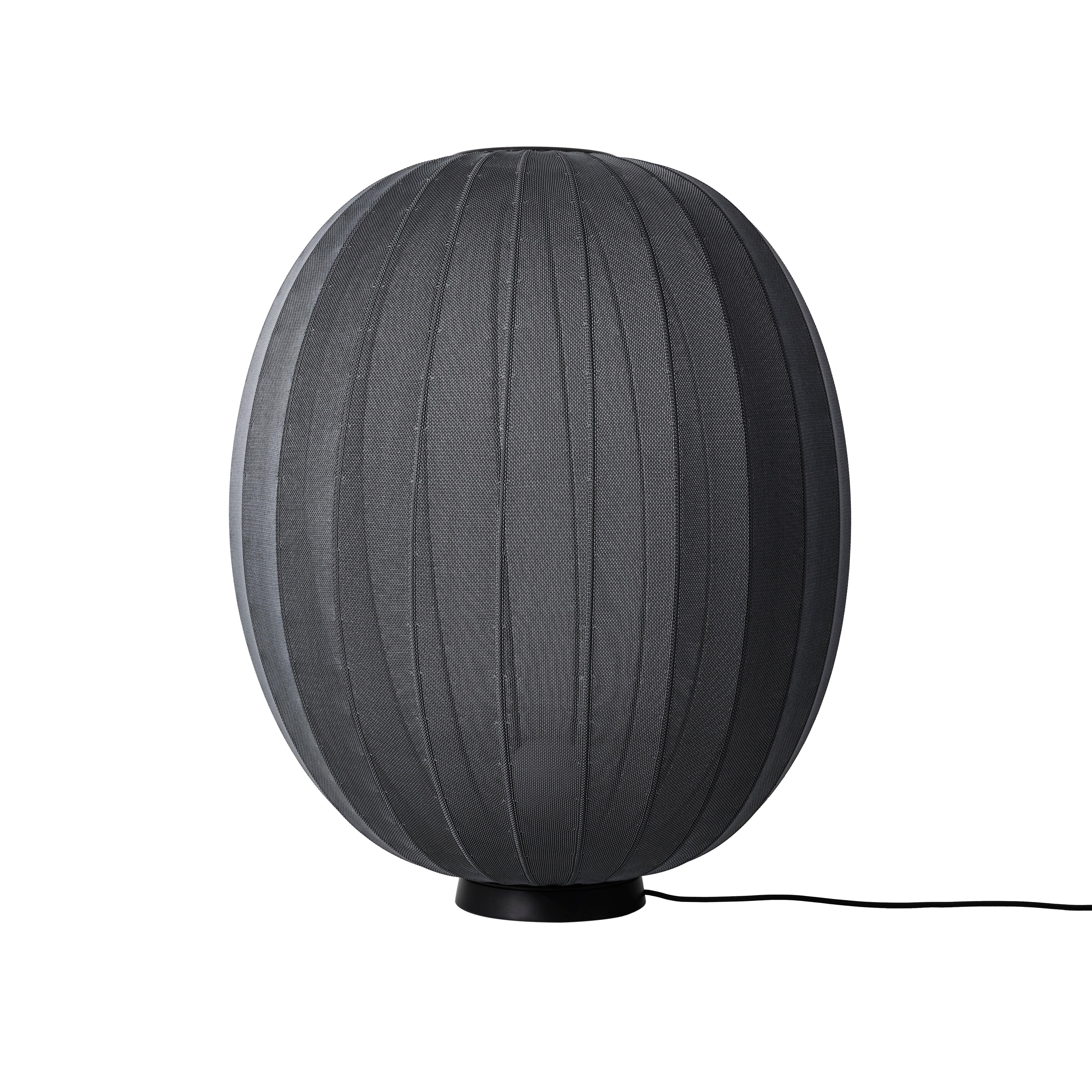 High Knit-Wit Level Black Floor Lamp