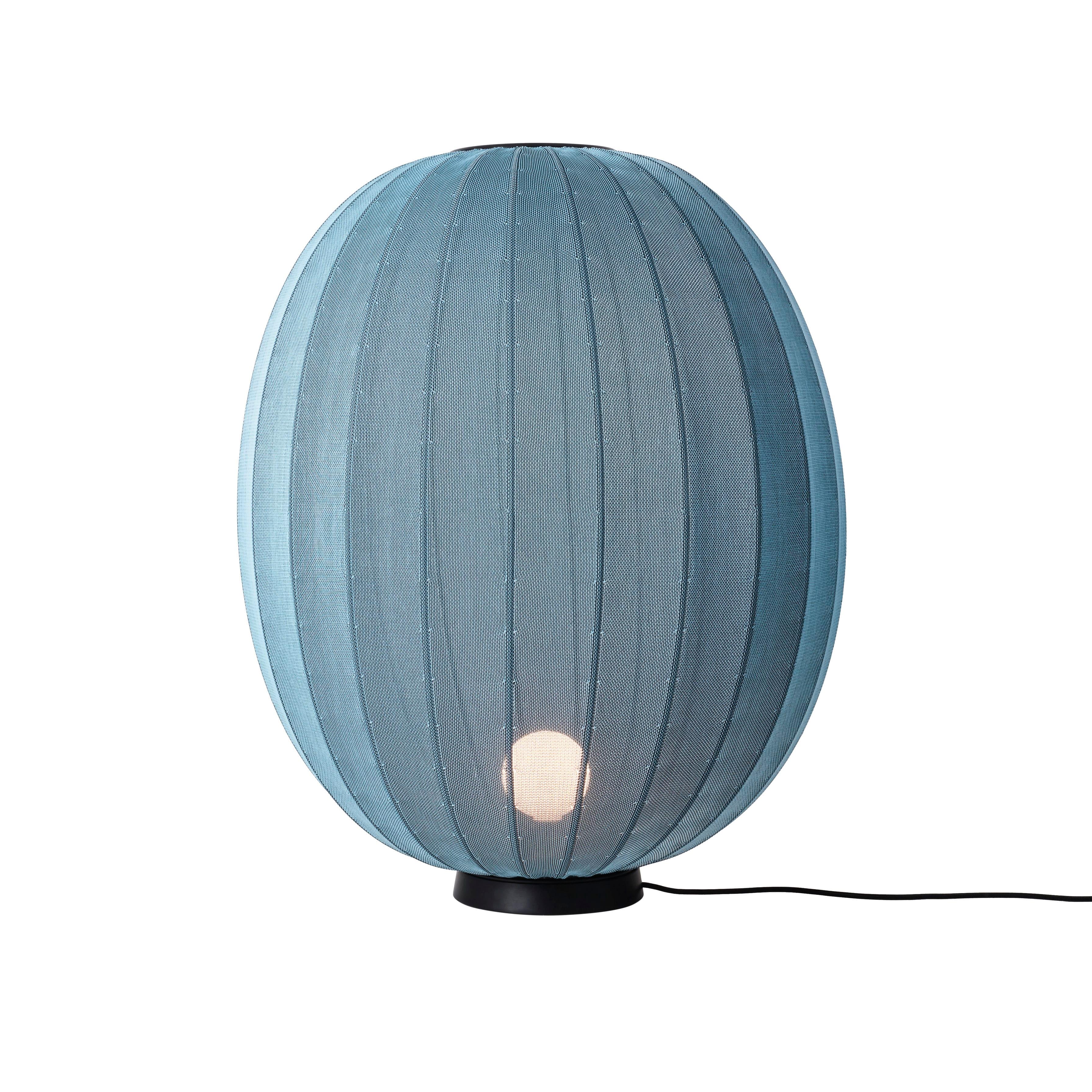Blaues Stehlamp