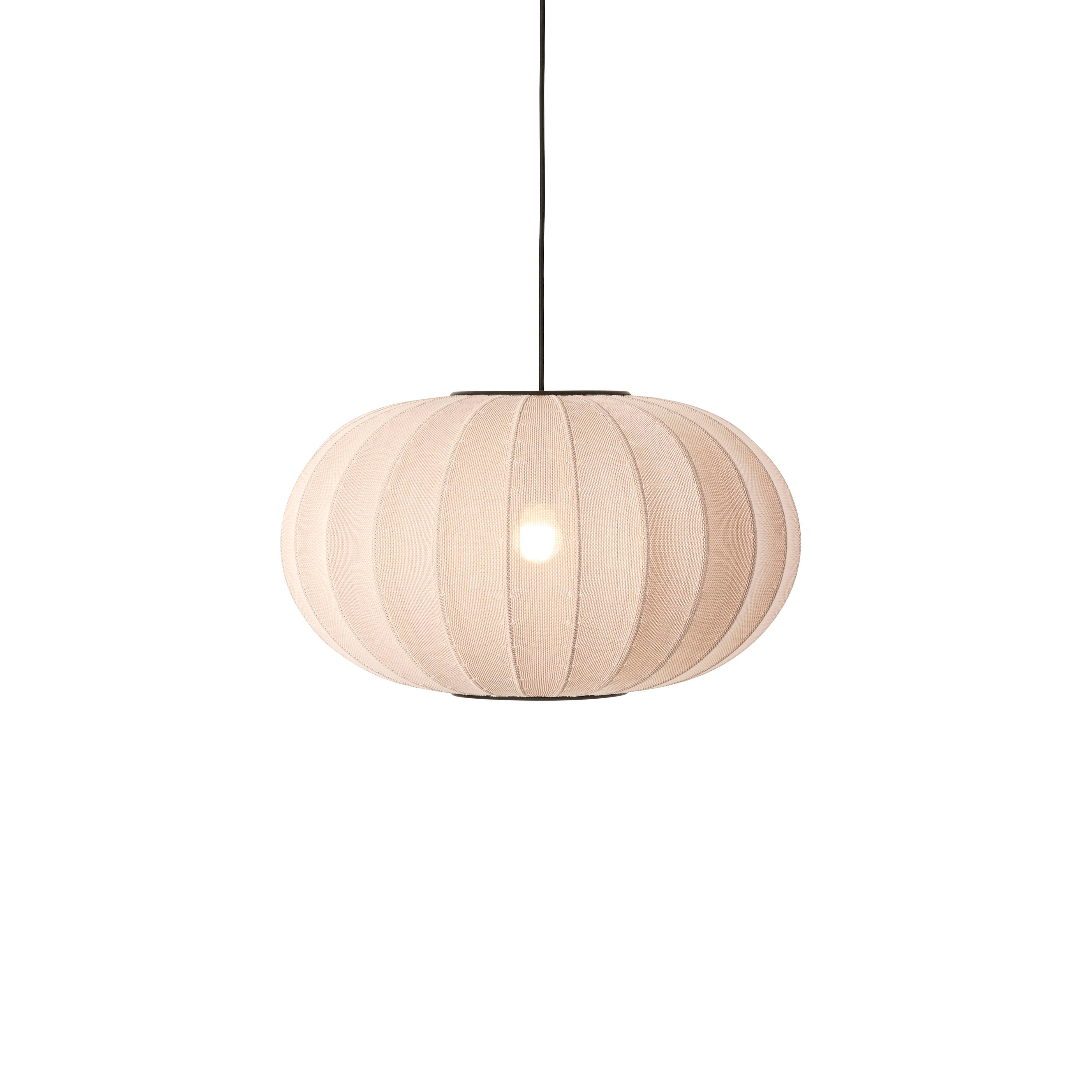 Knit-Wit Oval Sand Hanging Lamp