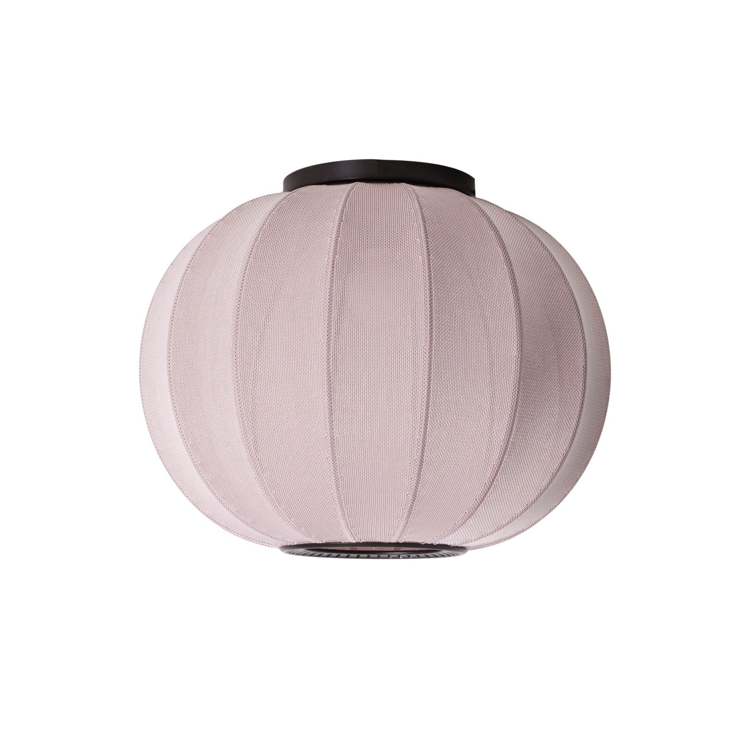 Knit-Wit ceiling lamp light pink